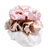 Taihu Snow Silk Luxury 22MM 100% 6A Silk hair elastics scrunchies Silk Scrunchies